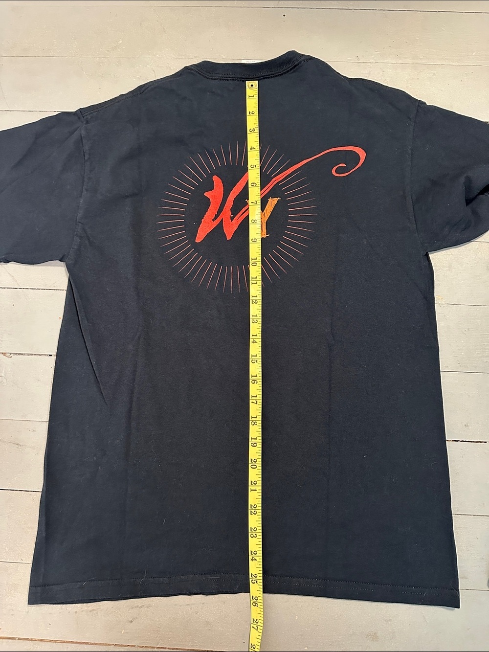 Vintage 90s Wynona Wy Tour Shirt Gildan Black Short-Sleeve Graphic Tee medium - Picture 8 of 8